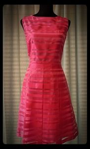 Tahari Pink A-line dress size 12 - NWT